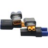 2Pairs ShareGoo RC XT30 to EC3 Plug Female Male Adapter Connector for RC FPV Drone Car Lipo NiMH Battery Charger ESC