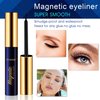 Alcastar Magnetic Eyelashes with Eyeliner Kit, Magnetic Lashes Natural Looking with, Reusable,Long Lasting, Easy Apply,Cruelty-Free.