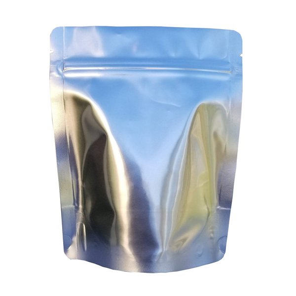 PackFreshUSA: Pint (6" x 7.5" x 3") AirTight Seal-Top Stand-Up Mylar Pouch Bags Long-Term Food Storage - Premium Century 7 Mil Thick (Per Side) - Resealable - Heat Sealable - Food Grade - Pack of 50