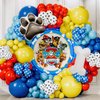 ALL-IN-1 Paw Balloons Garland Arch Kit with BONUS Dog Bone & Paw Print Balloons for Paw Birthday Decorations – Paw Balloons Backdrop, Paw Party Supplies for 3rd yo Boy