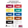 Grumbacher Academy Watercolor Paint, 7.5ml/0.25 oz. Tube, 10-Color Set