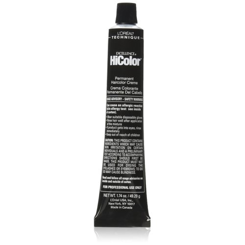 L'oreal Paris Excellence Hicolor Permanent Hair Color, Black Onyx