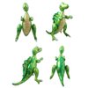 Self standing Dinosaur Tyrannosaurus Animal Balloons for Birthday Party Baby Shower Decoration Kit Inflatable Party Supplies Decorations Gift Kids and Adults (3D Spinosaurus Yellow)