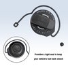 Fuel Tank Filler Cap,Gas Cap With Strap Clip，Compatible With Porsche 986 987 996 997 - Compatible with Boxster 1997-2012, 1998-2013 Porsche 911, 2006-2012 Cayman，Replace # 99620124103,99950749940