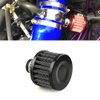 RASNONE 12mm Air Filter Cold Air Intake Filter Breather Turbo Vent Air Intake Filter Cleaner Black Universal for car and Motorcycle
