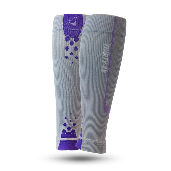 Thirty48 Graduated Calf Compression Sleeves 15-20 OR 20-30 mmHg | Maximize Fast Recovery by Increasing Oxygen to Muscles