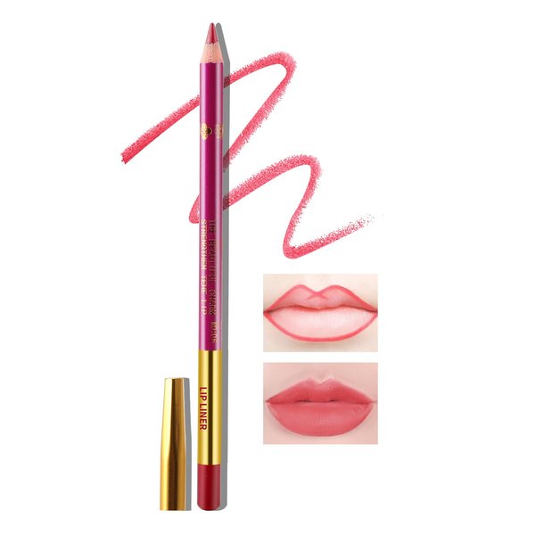 Boobeen Lip Liners Pencil Long Lasting Lip Liner Natural Lip Makeup Non-stick Nude Matte Lip Pencil Velvet Easy Color Lipstick Pencil Smooth Waterproof Red Lipliner
