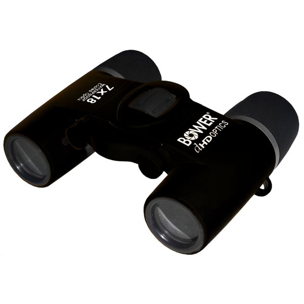 Bower BRI718B Waterproof Compact 7x18 Binocular - Black