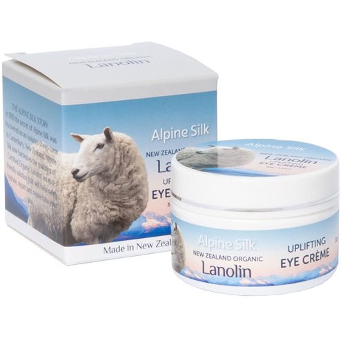 Alpine Silk New Zealand Organic Lanolin and Collagen Uplifting Eye Cream 30 gr