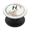 Cell Phone Pop Out Holder,Cute Koala Bear Flower Letter H PopSockets Grip and Stand for Phones and Tablets