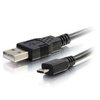 C2G Legrand USB A to B Cable, Male to Male USB Cable, Micro USB Cable, 3 Meters (9.84 Foot) Data Transfer Cable, Black USB Cord, 1 Count, C2G 27366