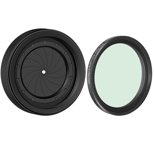 Adjustable Iris Aperture Diaphragm UV Filter KIT M30 to M37 Iris Aperture Diaphragm Adapter Optical Diaphragm 1.5-26mm Lens Module Adapter Ring PVS-31 PVS-14 Optics