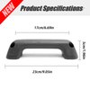 DUZFOREI Armrest Door Pull Handle Gray 80940-15G00, Replacement for Nissan Navara Hardbody D21 D22 1986-1997 Replacement for Frontier Datsun 720 Interior Gray Door Grab Handle (2)