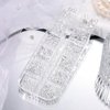 3D Mixed Sizes Clear Bubble Beads Nail Charms Jewelry, Transparent Semi-Circular Dewdrop Water Droplets Glass Bubble Balls Flatback Rhinestones Crystal Gems for Nails Supplies DIY Crafts Decorations