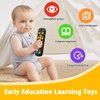 Baby TV Remote Control Toy with Light and Sounds, Kids Musical Early Education Learning Realistic Toddler Remote Toys for Preschool Infant Toddlers Boys Girls Child 6 9 12 18 Months