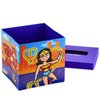 Hallmark Justice League Valentines Day Cards and Mailbox for Kids School Classroom Exchange (1 Box, 32 Valentine Cards, 35 Stickers, 1 Teacher Card)