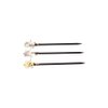 3Pcs Chinese Traditional Flower Hair Sticks,Antique Wooden Hairpins Simple Jade Buckle Hair Sticks Classical Hanfu Hair Accessories for Women Girls