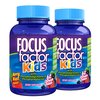Focus Factor Kids Complete Daily Chewable Vitamins: Multivitamin & Neuro Nutrient, Brain Function, w/Vitamin B12, C, D3, 60 Count (2 Pack)