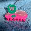 Generic Pink Lion Hair Clip,Acetate Claw Clip for Women,Women Hair Accessories, 1 Count (Pack of 1)