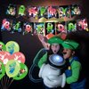 Luigi's Mansion 3 Party Decorations,Luigi's Mansion 3 Party Supplies,Luigi's Mansion Themed Includes Banner,Cake Toppers and Luigi Balloons for Luigi's Mansion 3 Birthday Decorations