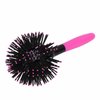 3D Curly Hair Comb High Temperature Resnt 3D R,3D Curly Hair CombHigh Temperature Resnt 3D Round Hair Brush 360° Massage Ball Hair Comb 360° Ball Hair Comb Hairdressing Comb