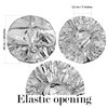 12 Pieces Deep Conditioning Caps Aluminum Foil Reusable Hair Processing Caps Hair Coloring Shower Caps for Home Salon Use (Silvery, 16 Inch)