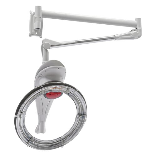 Hair Color Processor, Orbiting Rotating Hair Processor | Hair Salon Color Processor Dryer | Hair Dryer Accelerator with Rolling Base | 6 Mode Salon Hair Conditioner/Perm | Grey