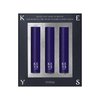 Keys Soulcare Soulful Kiss Tinted Lip Balm Set with Avocado Oil, Moisturizes & Softens, Sheer Color, Silky Formula, Cruelty-Free, 3-Pack, 0.1 Oz