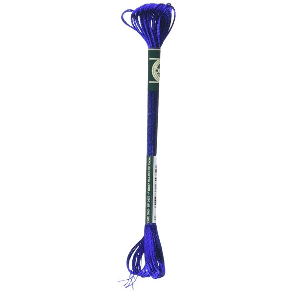 DMC Satin Floss 8.7yd, Deep Royal Blue