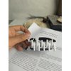 Generic Cow Hair Clip ，Animal Cow Shape Hair Clips ，Acetate Animal Barrettes For Girls，Women'S Hair Dairy Cow Claw Clip Accessories. (Cow), Clear
