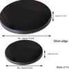 Kerixi Electric Stove Burner Covers Range Top For Expanding Counter Space Stovetop Decor (Black)