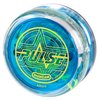 Duncan Toys Pulse LED Light-Up Yo-Yo, Intermediate Level Yo-Yo with Ball Bearing Axle and LED Lights, Clear/Blue