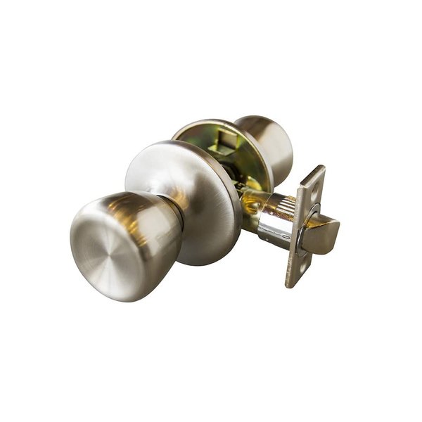 Design House 190723 Terrace 6-Way Universal Privacy Door Knob, Satin Nickel, Piece