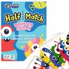 Half Match Minds That Play Monster Edition - Back to School Game for Fun Educational Matching - Memory Card Game for Kids Ages 4-5 - 6-7 - 8-9 - Perfect for Family & Children - Speech Therapy