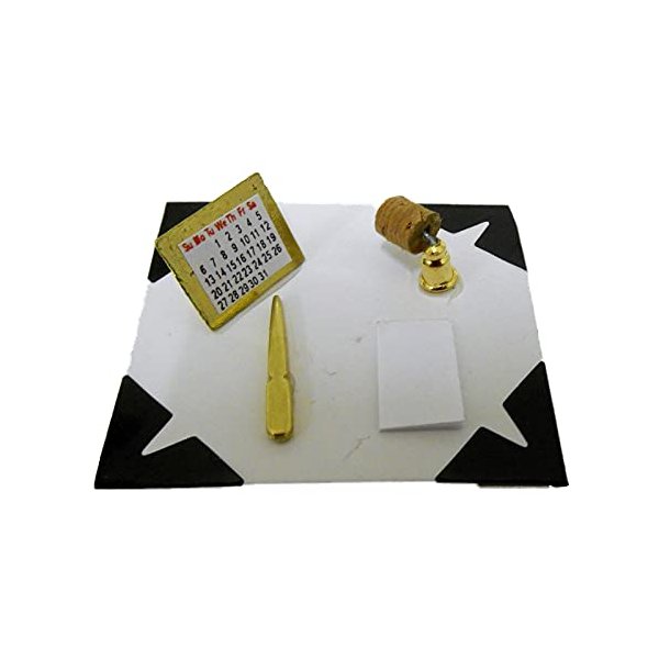 Dollhouse Miniature Desk Set