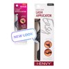 iENVY by Kiss Lash Applicator Tool, DIY Fales Eyelashes Extension Tweezers, Ease of Use & Grip, Fake Cluster Strip Lashes Remover Clip Tweezers Nipper (Black)