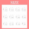 ROFIBUT Flower Press on Nails Medium Almond Fake Nails Glossy Gradient Pink Glue on Nails Small Floral False Nails Pink French Full Cover Stick on Nails for Women Girls Manicure Decoration 24Pcs