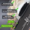 RemySoft Beauty & Opulence Boar Bristle Brush - Safe For Hair Extensions, Weaves and Wigs