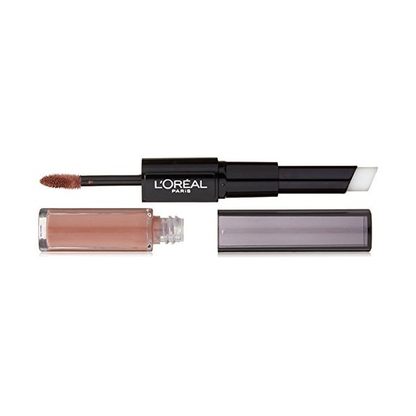 L'Oreal Paris Infallible Pro-Last Lip Color, Neverending Nutmeg [119] 0.17 oz (Pack of 2)
