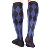 Doc Miller Open Toe Compression Socks Women Men 20-30mmhg - Argyle Design Toeless Socks for Sports Running Shin Splint Varicose Veins Socks - Toeless Compression Socks