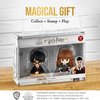 P.M.I. Hermione & Harry Studying | Collection of 13 Harry Potter Stamps | Harry Potter Gifts & Harry Potter Toys | Party Supplies, Party Decor, Mini Figurines, Toys, Gifts