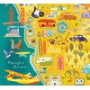 Blue Lobster 1000 Piece Puzzle (California: The Golden State)