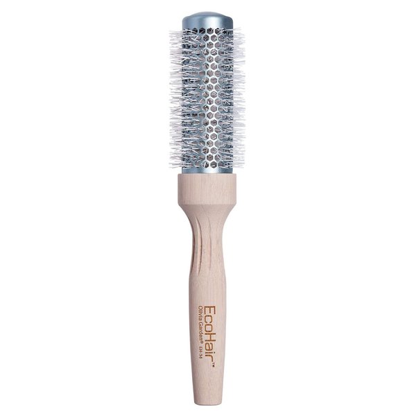 Olivia Garden EcoHair Thermal Round Bamboo Hair Brush, EH-34, 1 1/4"