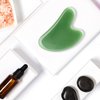 FUANKANG Gua Sha Facial Tools Stone Massage GuaSha Tool for Face (Green)