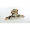 Generic Multi colored speckled marbled design hair claw clip for fine, thin hair