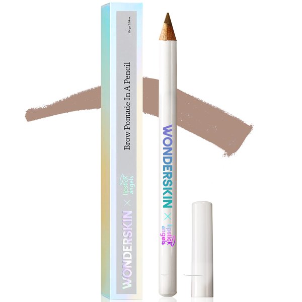 WONDERSKIN Eyebrow Pencil, Long Lasting Brow Pencil, Eyebrow Pomade for Natural Looking Brows, Revolutionary Eyebrow Pencil (Blonde)
