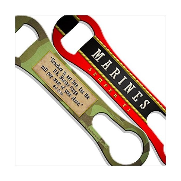 BarConic Marines Kolorcoat V-Rod® Bottle Openers