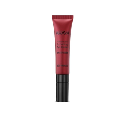 AHAVA Apple of Sodom Advanced Smoothing Eye Cream - Help Recontour & Replump Skin Delicacy and Smoothes Deep Wrinkles around Eyes, Plump-up Eye Hallows, with Volumizing Moisture Effect, 0.5 fl.oz