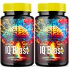 (2 Pack) IQ Blast Pro Capsules, IQ Blast Pro Official Capsules with All Natural Ingredients, IQBlast Advanced Brain Formula Multivitamin Health & Wellness Pills, Max Strength Supplement (120 Count)