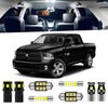 ENDPAGE 12-Pieces Ram Interior LED Light Kit for Dodge Ram 2009 2010 2011 2012 2013 2014 2015 2016 2017 2018 White 6000K Interior LED Lighting Package + License Plate Lights, Install Tool